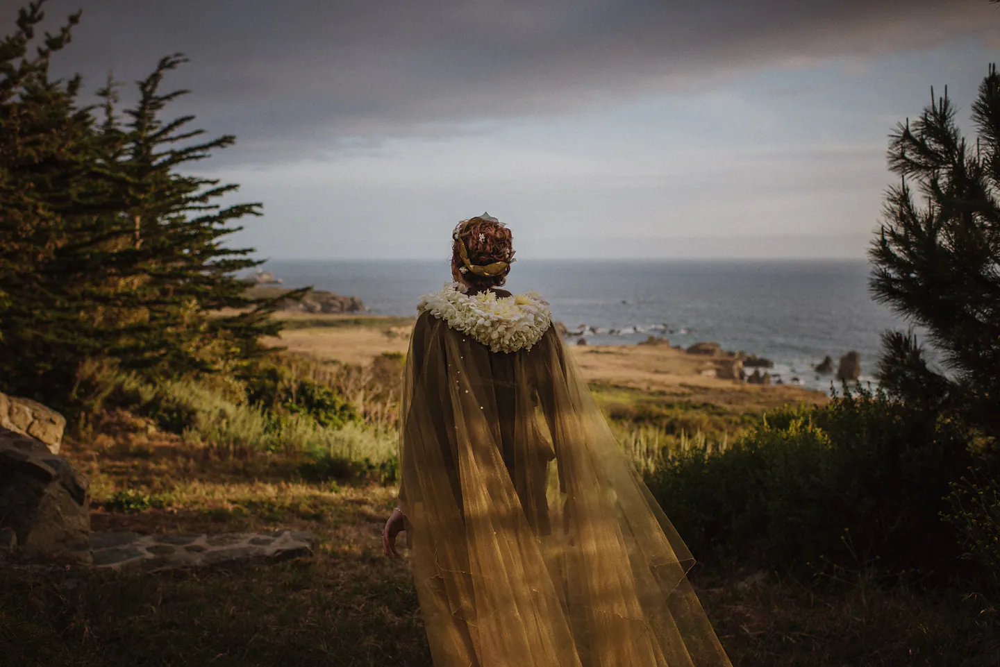 A layered candid photograph inside a crowded wedding dance floor