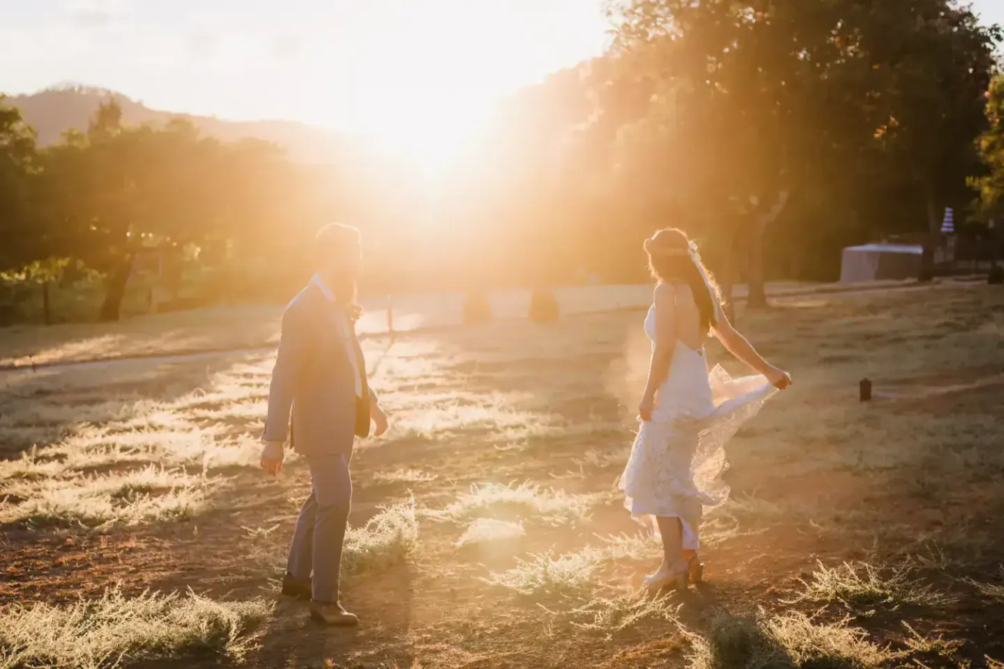 A wedding celebration at SSS Ranch in Calistoga